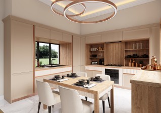 Кухни бежевого цвета