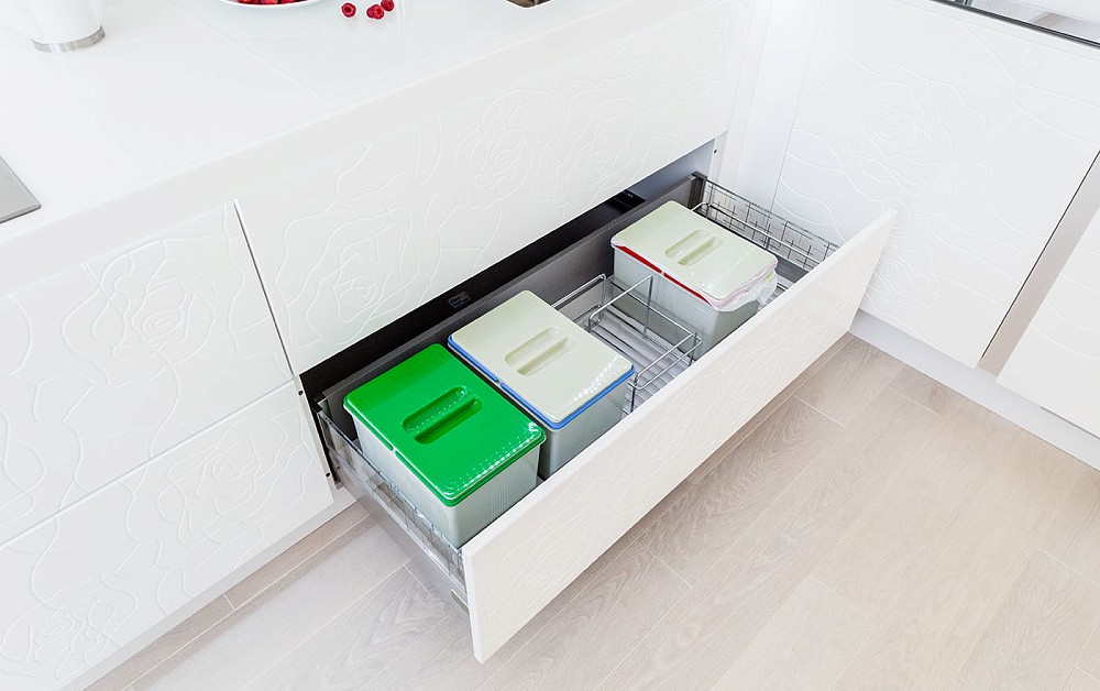 Кухня Фаворит 3 с фрезеровкой Роза