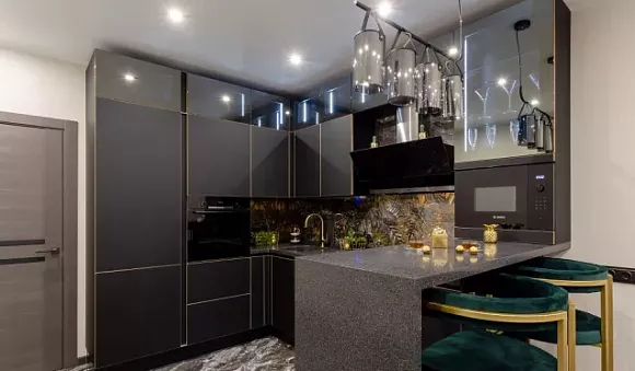 Темная кухня в Самаре