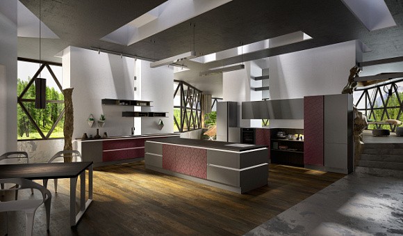 Темная кухня в Самаре