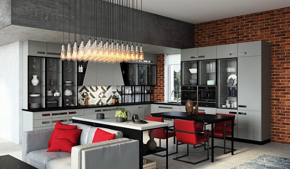 Темная кухня в Тольятти