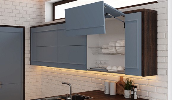 Синяя кухня в Казани