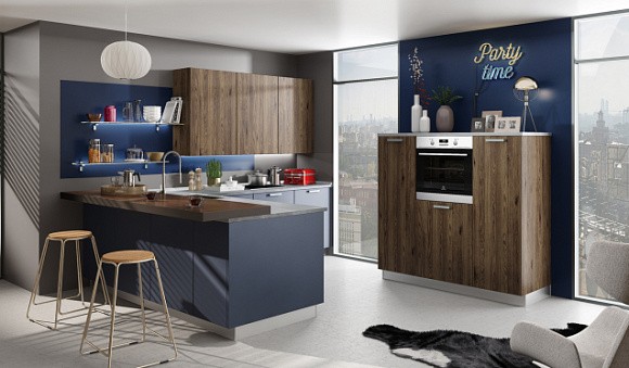 Темная кухня в Самаре