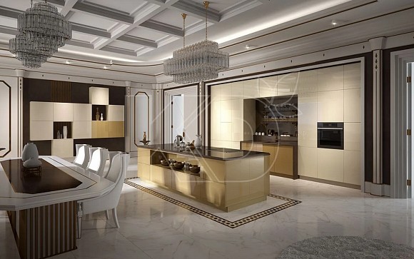 Интерьер кухни модерн