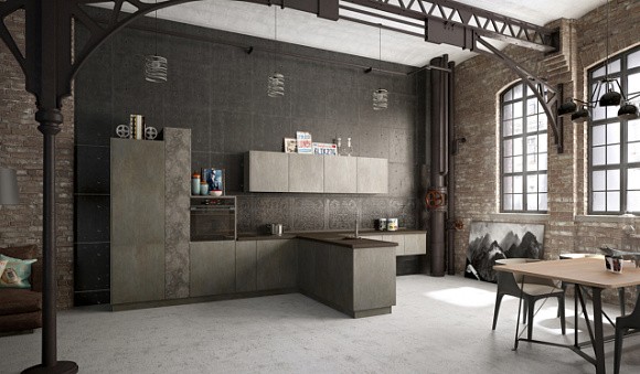 Коричневая кухня во Владикавказе