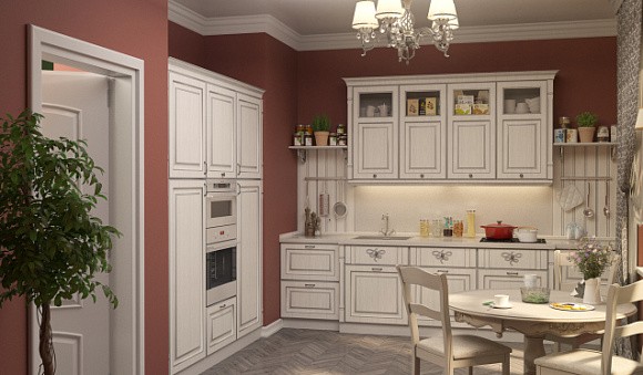 Светлая кухня в Обнинске