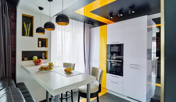 Глянцевая кухня в Волгограде