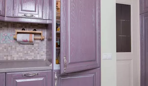 Фиолетовая кухня в Ярославле