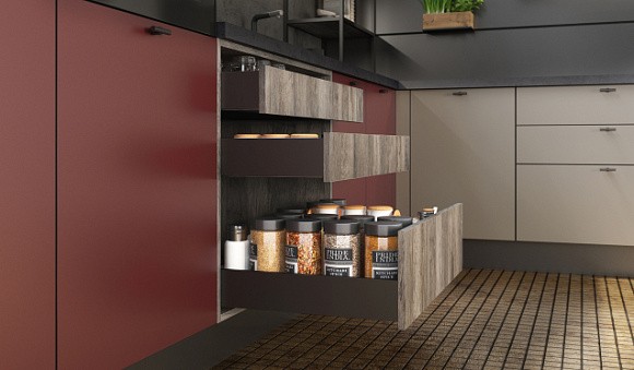 Красная кухня в Липецке