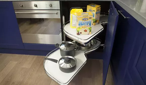 Синяя кухня в Казани