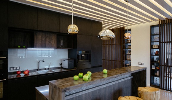 Темная кухня в Самаре