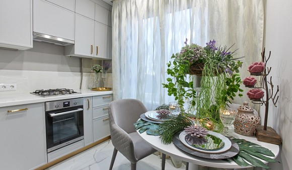 Серая кухня в Сызрани