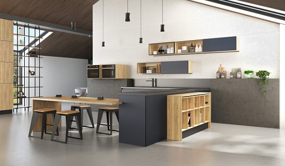 Темная кухня в Самаре