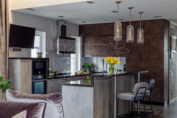 Интерьер кухни модерн