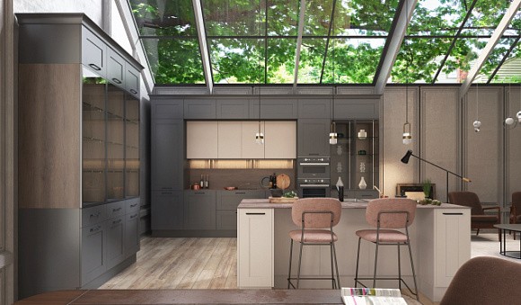 Коричневая кухня во Владикавказе