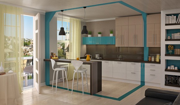 Белая кухня в Наро-Фоминске