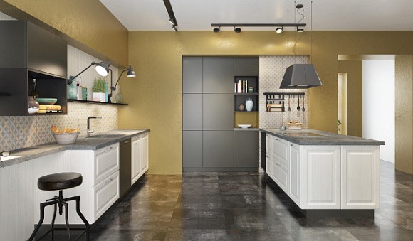 Серая кухня в Сызрани