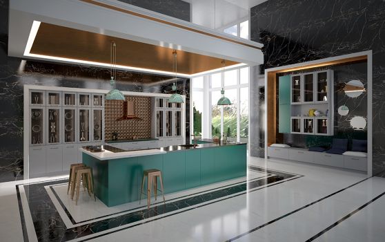 Как подобрать цвет кухонного гарнитура?