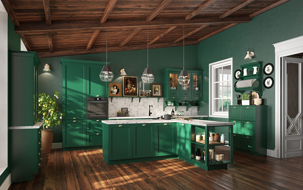 Кухня Адриана Эмеральд