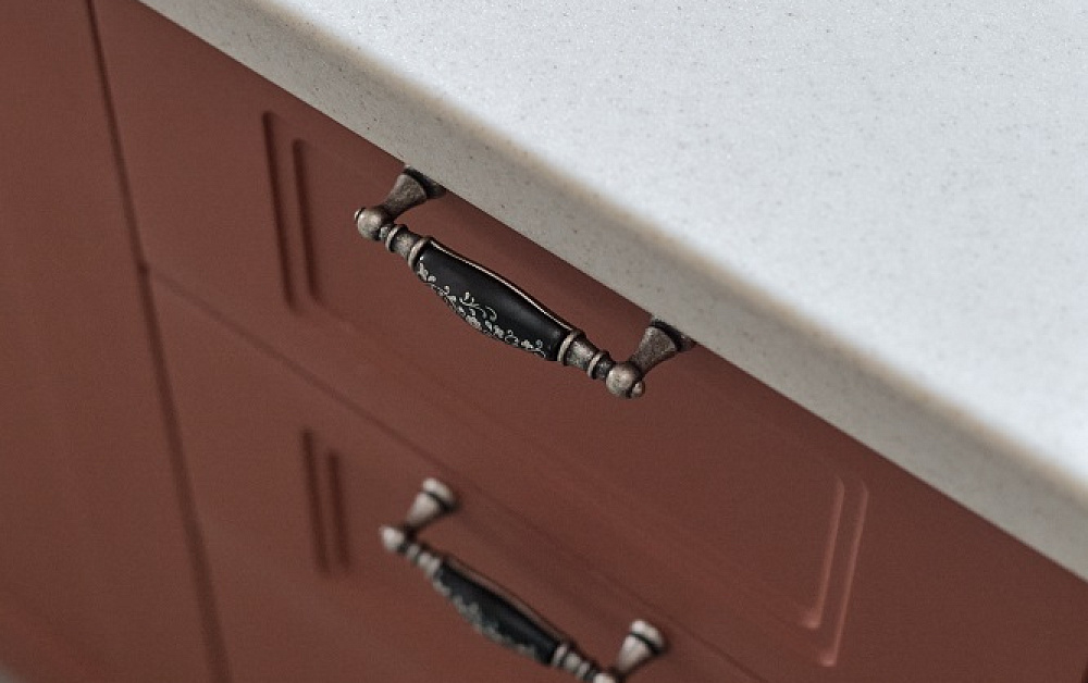 Необычная мандариновая кухня в сталинке